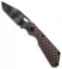 Strider Knives SnG Tanto 3/4 Coyote GG Gunner Grip Knife (3.5" Tiger Stripe)