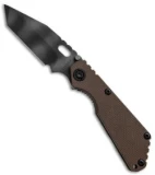 Strider Knives SnG Tanto 3/4 Coyote Brown Knife (3.5" Tiger Stripe)
