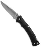 Buck Bucklite Max Small Folding Knife Black (2.75" Satin Plain) 0484BKS