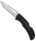 Schrade Old Timer Lockback Knife Safe-T-Grip (3.25" Bead Blast Serr) MA4S