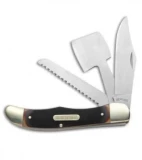 Schrade Old Timer Folding Hunter Knife 5.25" Sawcut 220OT