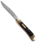Schrade Old Timer Gunstock Trapper Knife 3.75" Sawcut 194OT