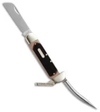 Schrade Old Timer Mariner's Knife 4.125" Sawcut 735OT