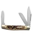 Schrade Uncle Henry Senior Rancher Knife 3.5" Staglon 885UH