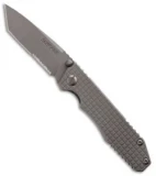 Schrade Tanto Frame Lock Knife (3.375" Gray Serr) SCH308S