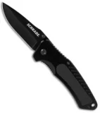 Schrade Spear Point Liner Lock Knife (3" Black) SCH206