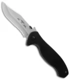 Emerson Patriot SFS Knife Black G-10 (3.9" Stonewash Serr)