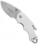 Kershaw Shuffle Knife Multi-Tool White GFN (2.375" Bead Blast) 8700SNOW