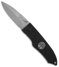 Hoffner Knives Liner Lock Knife Black G-10 (3.5" Bead Blast)