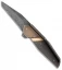 Corrie Schoeman N Able Folder Knife Bronze/LSCF (3.25" Damascus)