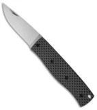 Enzo Knives PK70 Carbon Fiber Slipjoint Pocket Knife (2.75" Satin Plain)