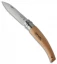 Opinel Garden Knife No. 8 Folding Knife Beechwood (3.25" Satin)