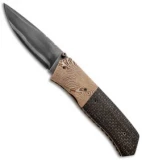 Burr Oak Knives Splinter Knife LSCF/Mokume (3.38" San Mai Damascus)