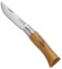 Opinel No. 3 Carbon Steel Folding Knife Beechwood (1.5" Satin) #3