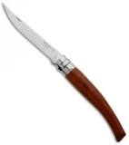 Opinel Knives No 10 Slim Stainless Steel Folding Knife Padouk (3.87" Satin) #10