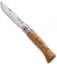 Opinel Knives No. 8 Stainless Steel Knife Oak (3.25" Satin) #8 SS Hare