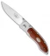 Fallkniven P3 Folder Linerlock Knife Cocobolo (3" Satin) P3G