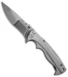 Brian Tighe Custom Tighe Rade Knife Titanium Folder (3.5" Fluted)