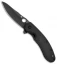 Spyderco Southard Frame Lock Knife Black G-10 (3.46" Black) C156GPBBK