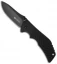 Kizlyar Supreme Knives Bloke X Folder AUS-8 Knife (3.75" Black Plain)