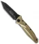Microtech BAB Socom Delta Tanto Knife Brass (4" Black) 163-1BRT