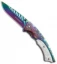 Boker Magnum Pearl Rainbow Liner Lock Knife (3.35" Spectrum) 01LG805