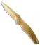 Boker Magnum Gold Finger Liner Lock Knife (3.15" Gold) 01LG277
