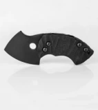TuffKnives Death Toad #4 G-10 Friction Folder Knife (2.1" Black)