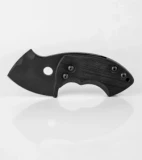 TuffKnives Death Toad #3 G-10 Friction Folder Knife (2.1" Black)