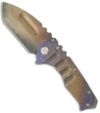 Medford Custom Praetorian Ti One-Off Knife Folder (3.75" Plain) MKT