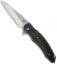 Broadwell Studios Custom Technes Folder G-10/Moku-Ti Knife (4" Satin)