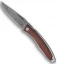 Chris Reeve Mnandi Knife Cocobolo Inlay Folder (2.75" Damascus)