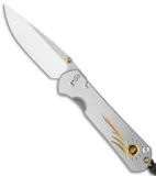 Chris Reeve Small Sebenza 21 Knife Unique Graphic Tiger's Eye (2.94" Plain) 8/13