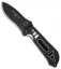 TOPS Knives MIL-SPIE 3.5 Tactical Folding Knife (3.5" Black Plain) MIL-35F
