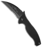 Emerson P-SARK BTS Police Search & Rescue Knife (3.5" Black Serr)
