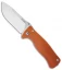 LionSteel SR2 Orange Aluminum Folding Knife (3.125" Satin Plain)