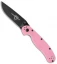 Ontario RAT Model 2 Liner Lock Knife Pink (3" Black) 8863