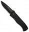 Emerson CQC-7AW BTS Spear Point Knife w/ Wave (3.3" Black Serr)