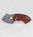 TuffKnives War Toad Red G-10 Friction Folder Knife (2.1" SW)