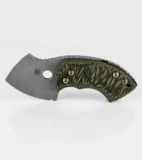TuffKnives War Toad Crossfire G-10 Titanium Friction Folder Knife (2.1" Acid SW)