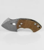 TuffKnives War Toad Thunderstorm Gator Friction Folder Knife (2.1" Acid SW)