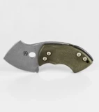 TuffKnives War Toad Micartoad Friction Folder Knife (2.1" Acid SW)