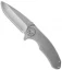 Curtiss Knives F3 Medium Frame Lock Knife Titanium (3.5" Stonewash)