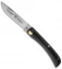 Queen Cutlery Country Cousin Knife 3.625" Black Delrin 70B