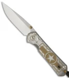 Chris Reeve Large Sebenza 21 Knife CGG Tanked (3.625" Plain)
