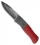 Burr Oak Knives Sidewinder II Knife Damascus/Micarta (3.5" San Mai)