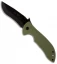 Emerson Jungle Commander BT Knife Jungle Green G10 (3.75" Black)