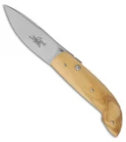 Viper Knives Gent Folding Knife w/ Olive Wood  (2.63" Satin Plain) V5760UL