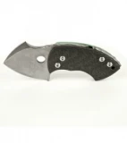 TuffKnives War Toad Carbon Fiber Friction Folder Knife (2.1" SW)