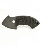 TuffKnives War Toad Carbon Fiber Friction Folder Knife (2.1" Acid SW)